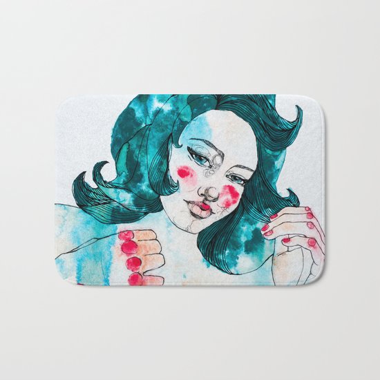 Sleeping Beauty #9 Bath Mat