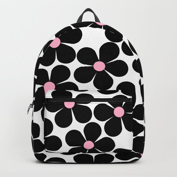 Black and hot sale pink backpacks