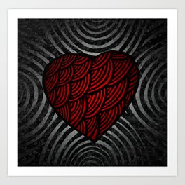 heart Art Print