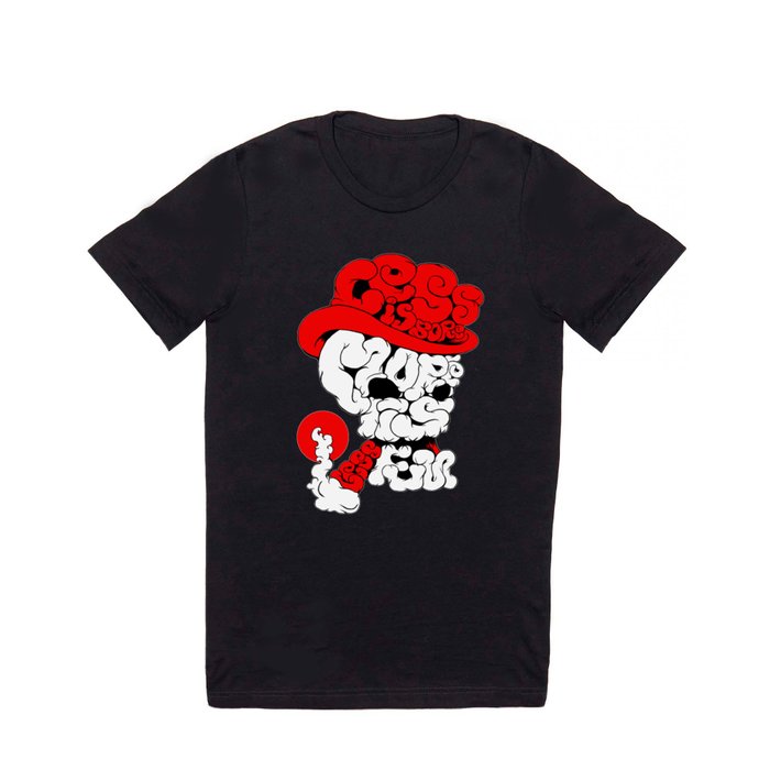smoking skull T Shirt