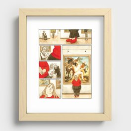 Wrong century Recessed Framed Print