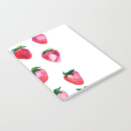 Strawberries Notebook