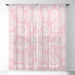 Pinkie Melted Happiness Sheer Curtain