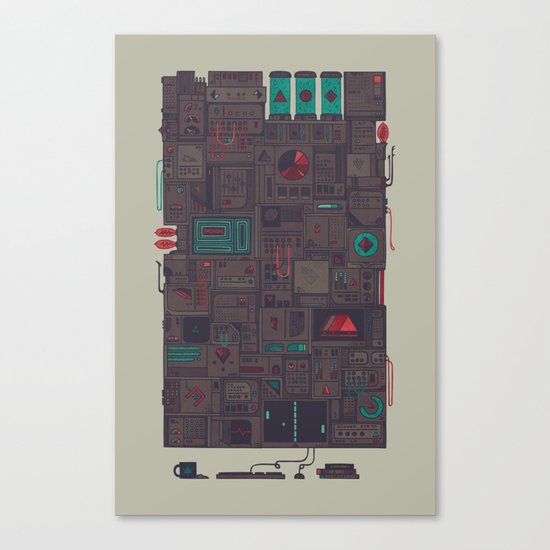 AFK Canvas Print