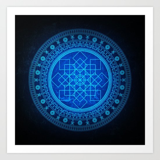 The Blues II Art Print