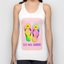 Step into Summer! Unisex Tank Top
