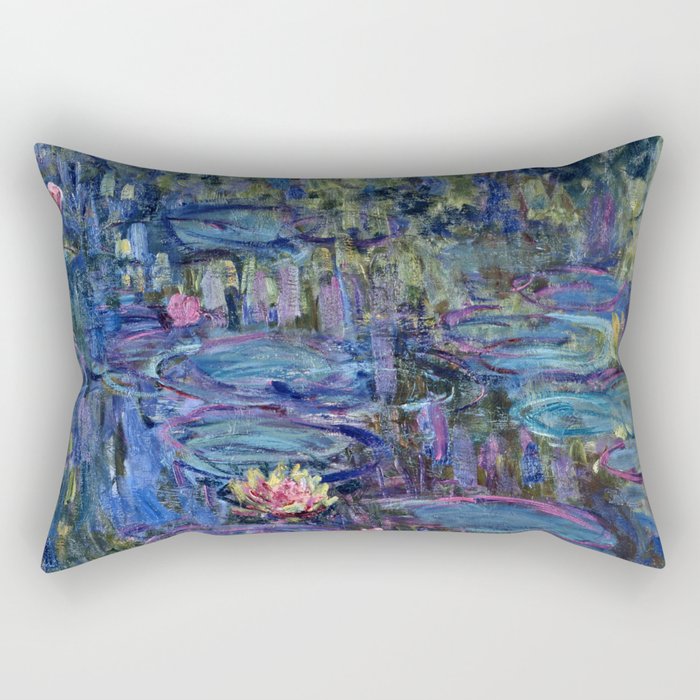 Claude Monet - Nympheas Rectangular Pillow