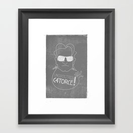 Bono Sunglasses Framed Art Print