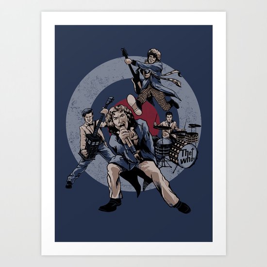 The WHOs Art Print