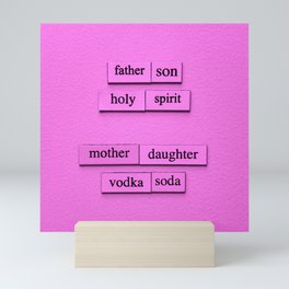 Mother Daughter Vodka Soda 1 Mini Art Print