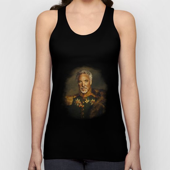 Sir Tom Jones - replaceface Unisex Tank Top