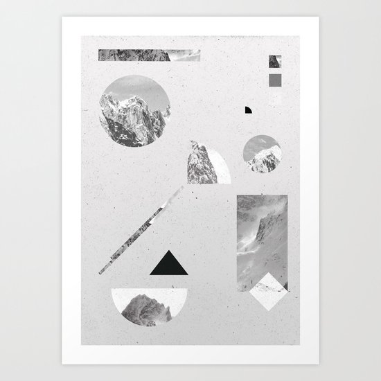 monochromatic Art Print