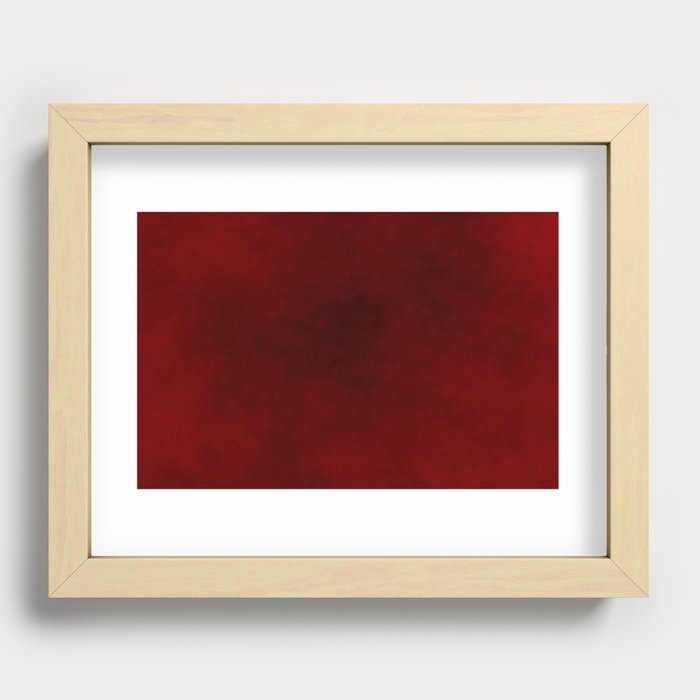 Hell Flames Recessed Framed Print