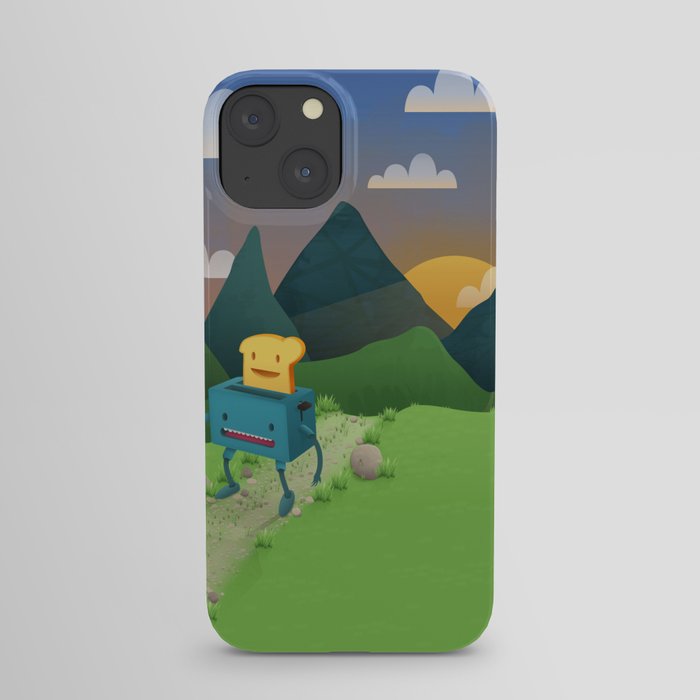 Over The Hills iPhone Case