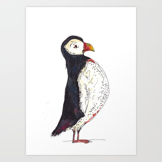 The Puffin Art Print