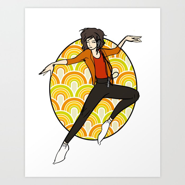 Lenny Busker Art Print by saranagamana Society6