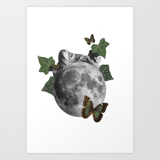 new born nature Art Print