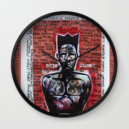2014 AXUM MAN OF ALL TRIBES  Wall Clock