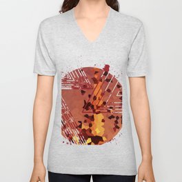 Polygons of a Photograph V Neck T Shirt