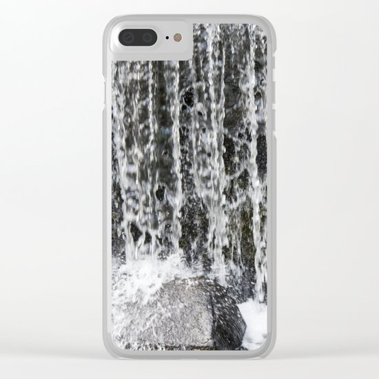 Waterfall II Clear iPhone Case