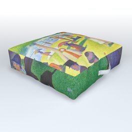 Georges Seurat A Sunday On La Grande Jatte Outdoor Floor Cushion