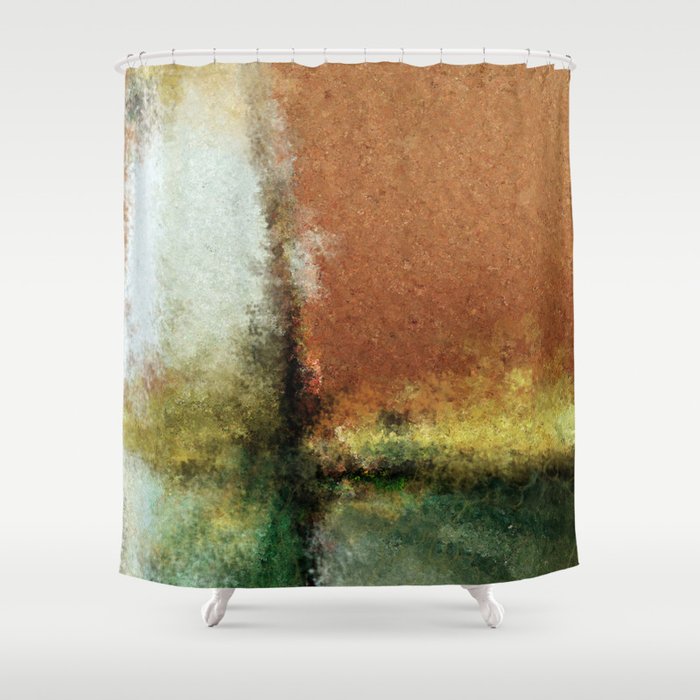 Focal Point Digital Painting Shower Curtain