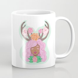 Deer Girl Coffee Mug