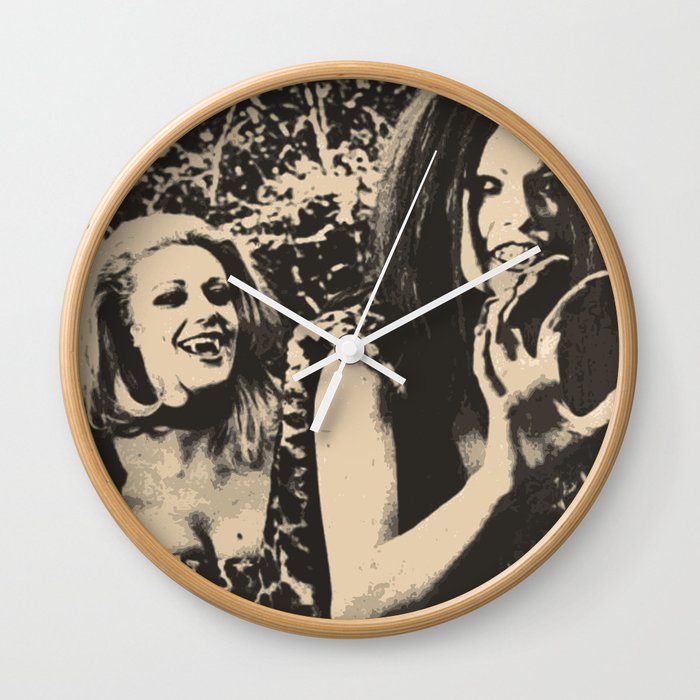 Creepy Girls Wall Clock