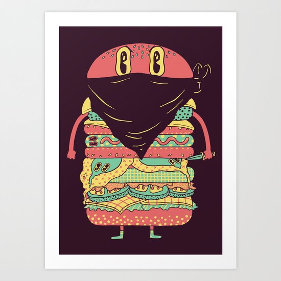 McRobber Art Print