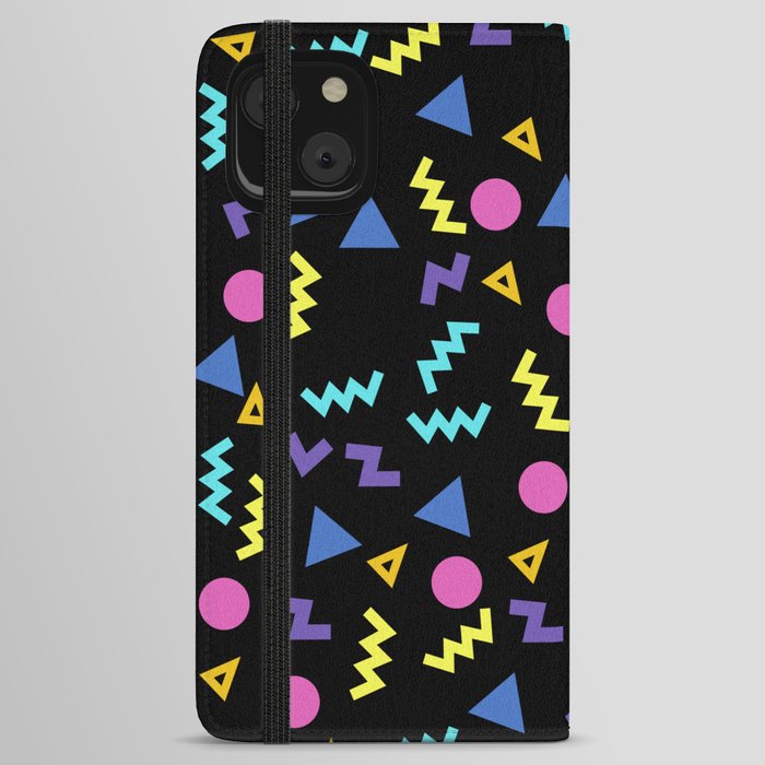 Nostalgic 80s 90s arcade / movie theatre / bowling alley / roller rink carpet iPhone Wallet Case