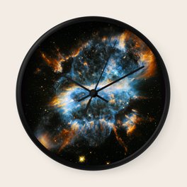 NASA Christmas Ornament Wall Clock