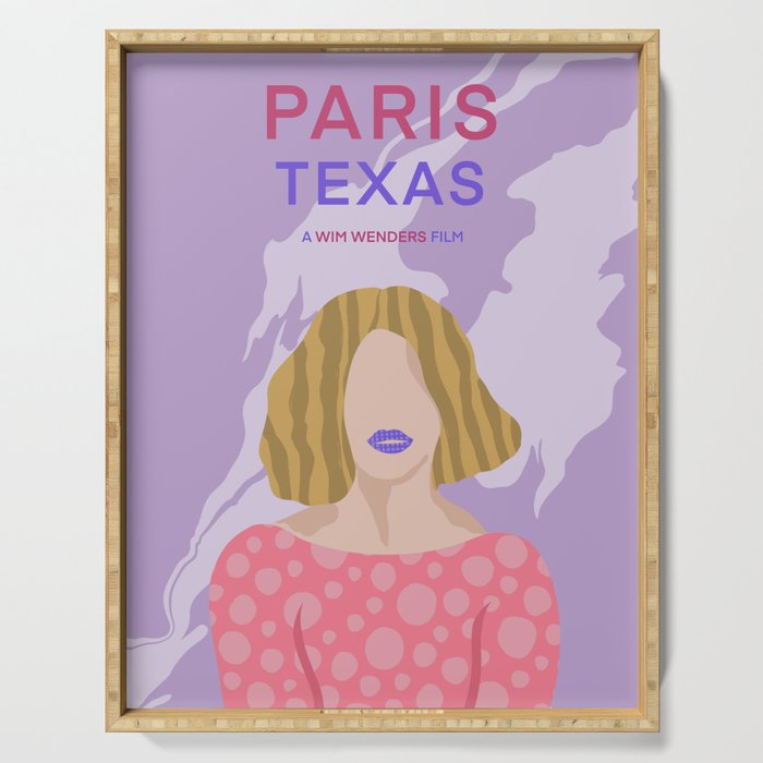 Paris Texas film movie Serving Tray