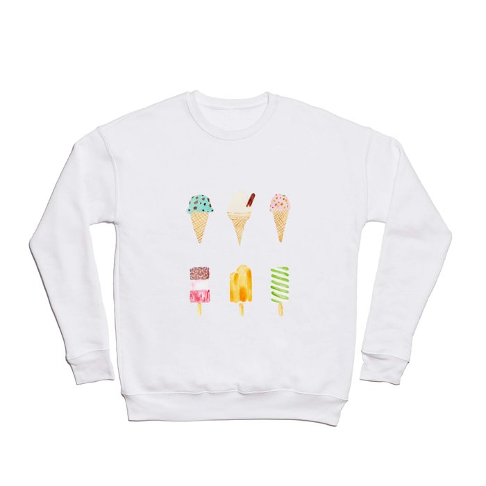 ice cream selection Crewneck Sweatshirt