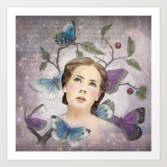 Butterfly Dreams Art Print