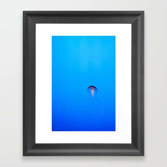 Floating. Framed Art Print