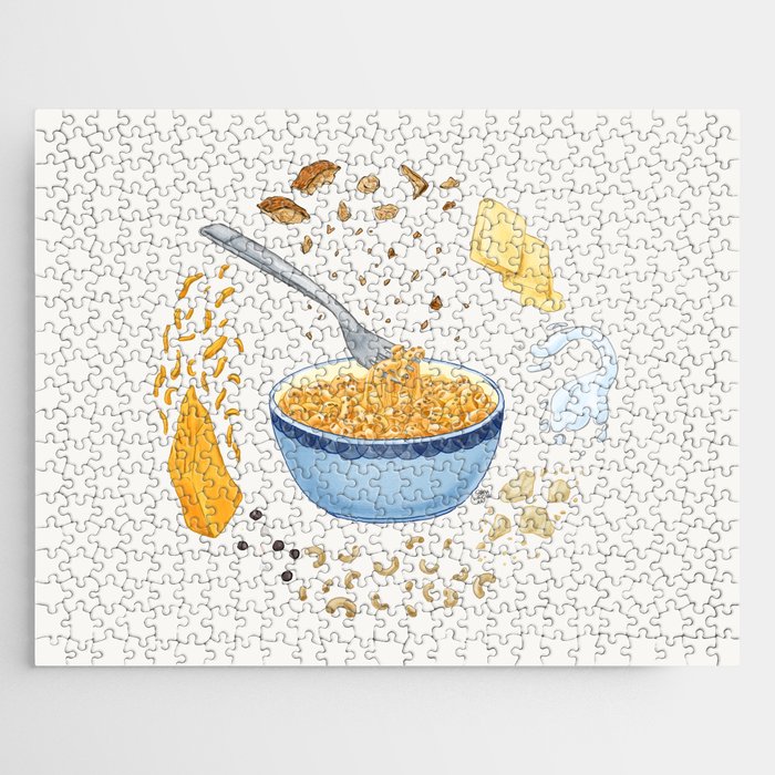 Macaroni and Cosmos Jigsaw Puzzle