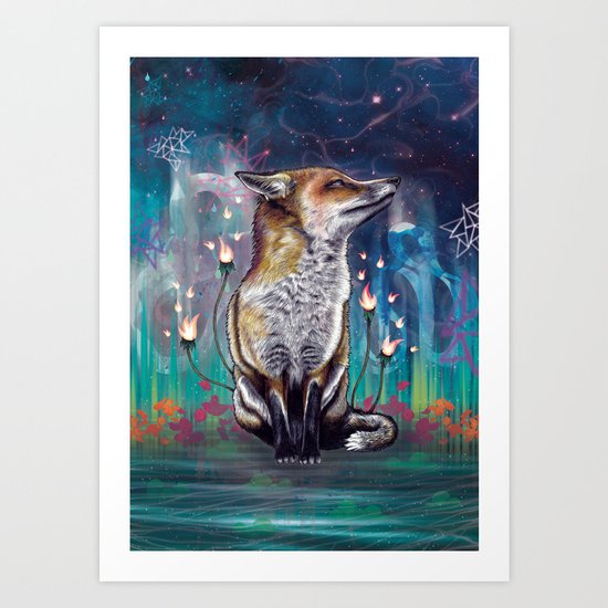 There is a Light Art Print