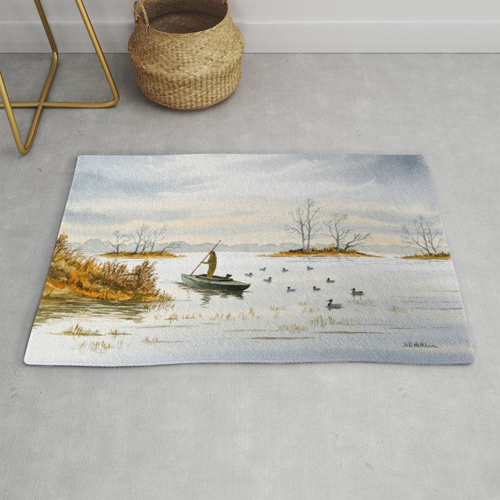 Duck Hunting - The Island Duck Blind Rug