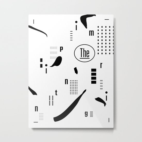 The Imprinting Metal Print