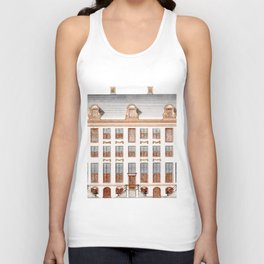 Amsterdam Canal Houses on the Keizersgracht. Souvenir Travel Sticker Magnet Unisex Tank Top