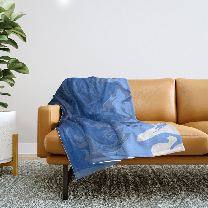 Liquid Water Throw Blanket