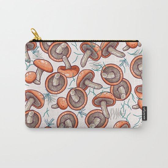 tasty shiitake pattern Carry-All Pouch