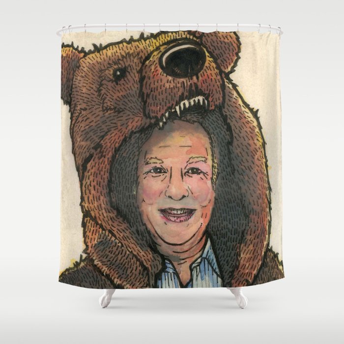 Bear Suit Marc Shower Curtain