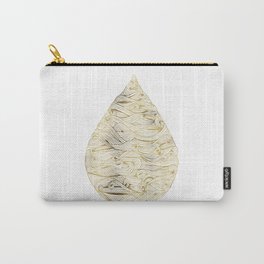 Water Drip – Gold Carry-All Pouch