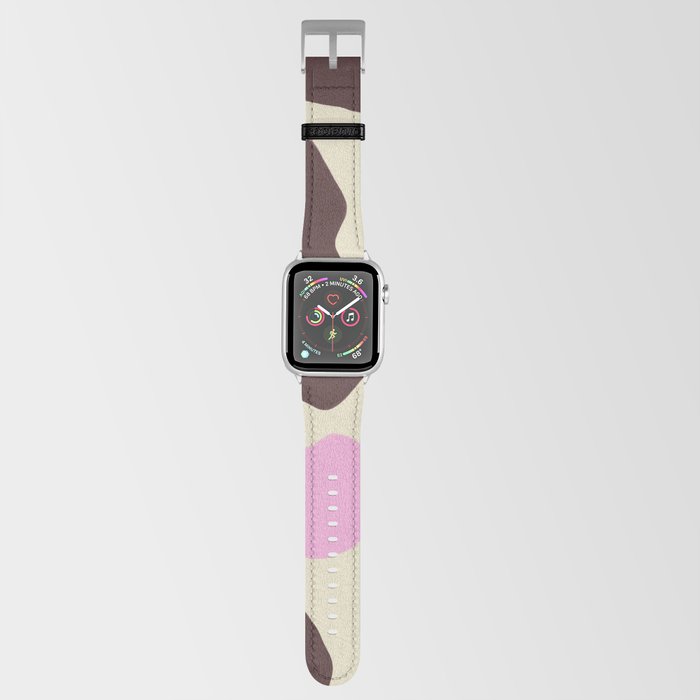 Colorful, Howdy 70s Cow Spots Apple Watch Band