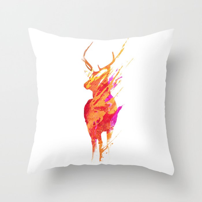 On the road again Throw Pillow