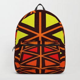 Geometric abstact art Backpack