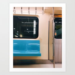 MRT | Taipei, Taiwan Art Print