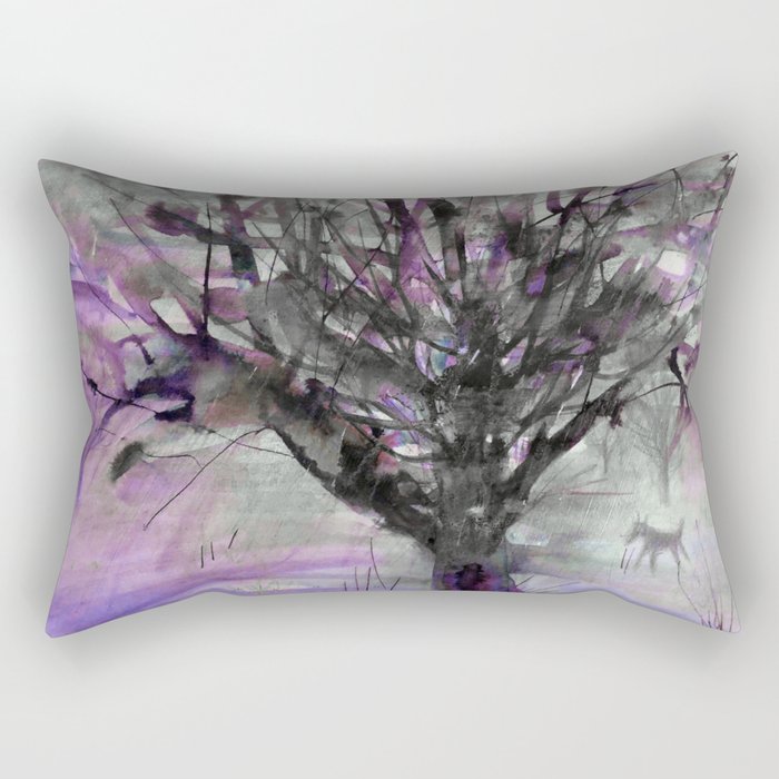 Purple light Rectangular Pillow