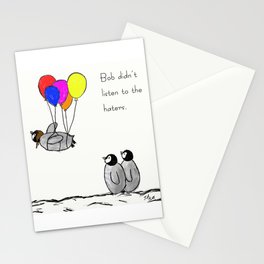 To be a Flying Penguin Stationery Card